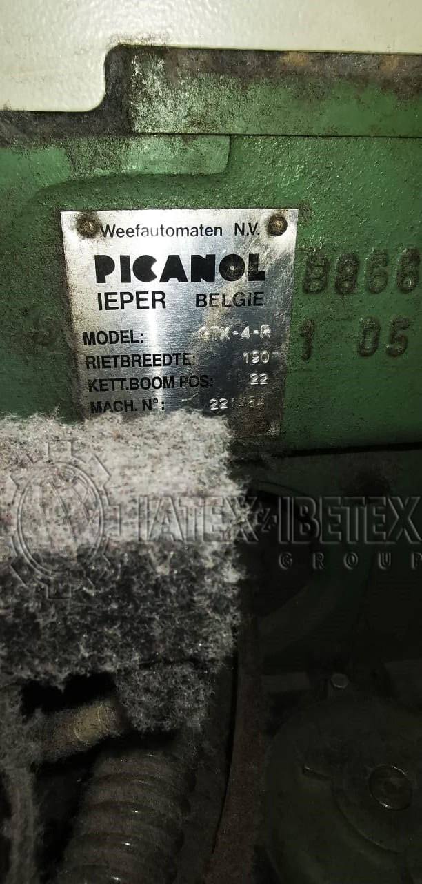 04 X Teares Picanol GTX 1,90m Maquineta