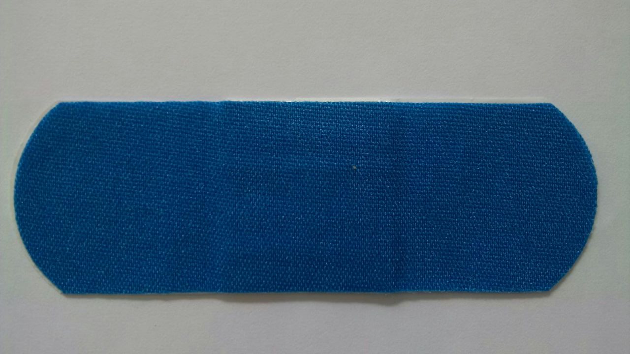 Curativo Azul Detectável e Resistente à Água (Band-Aid)