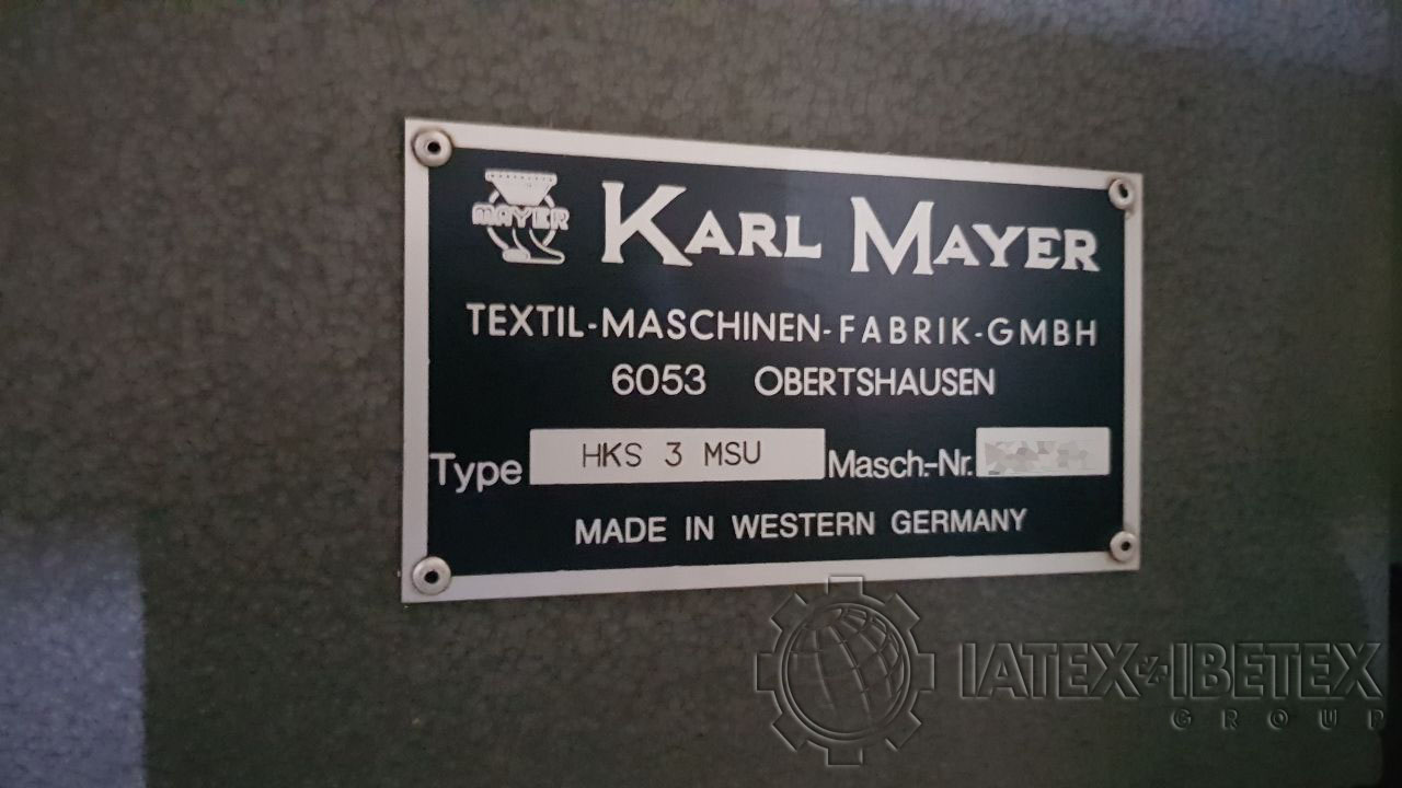 01 x Tramadeira Karl Mayer 3,20m