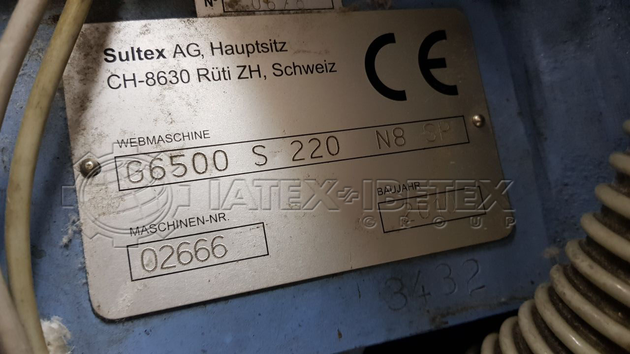 03 x Tear Sulzer G6500 2,20m Maquineta Staubli