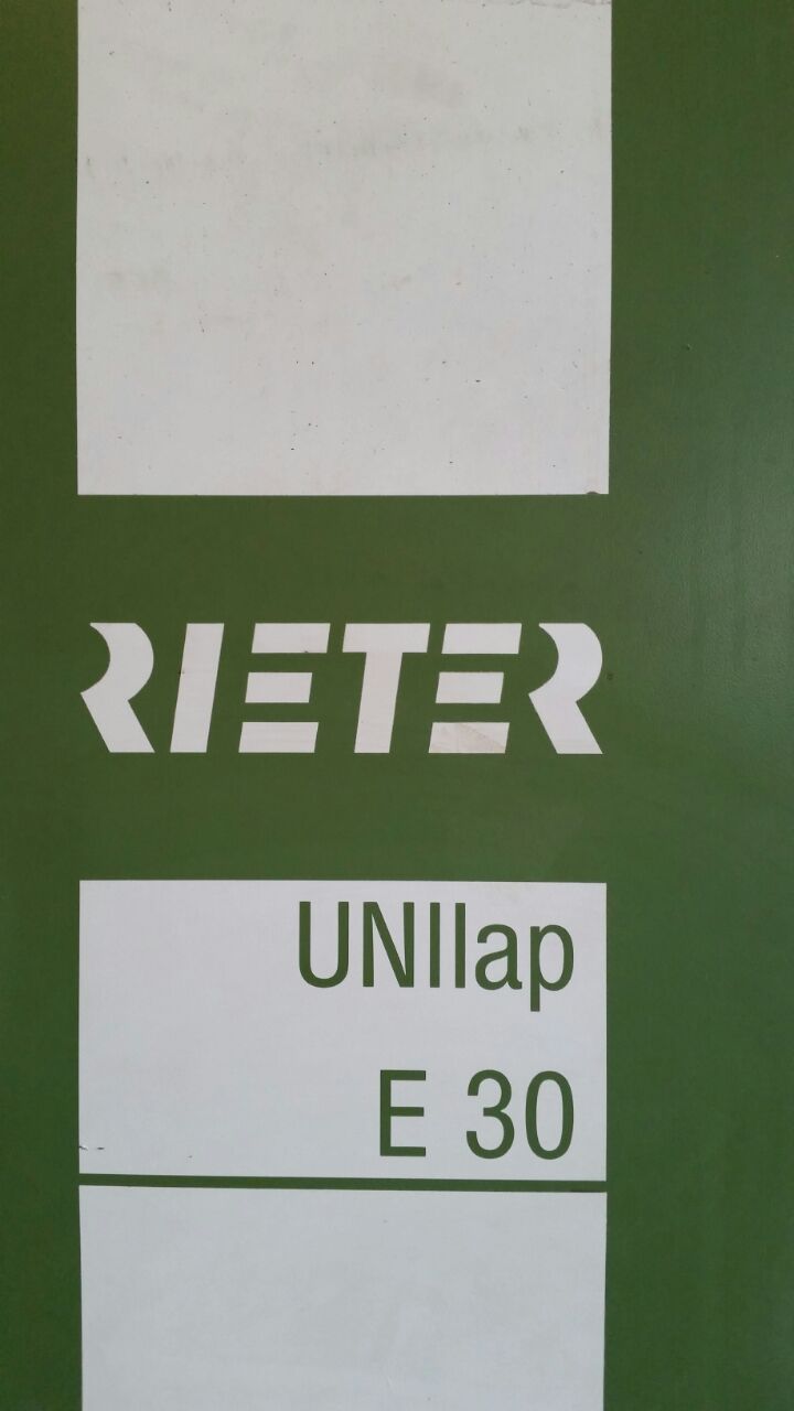 01 x Rieter Unilap E30  /  05 x Rieter Comber E60H